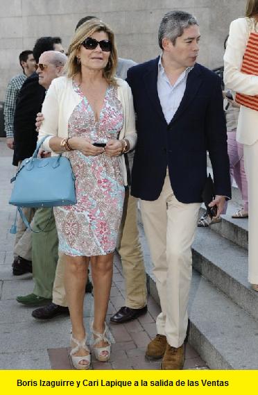 boris izaguirre en los toros de las ventas